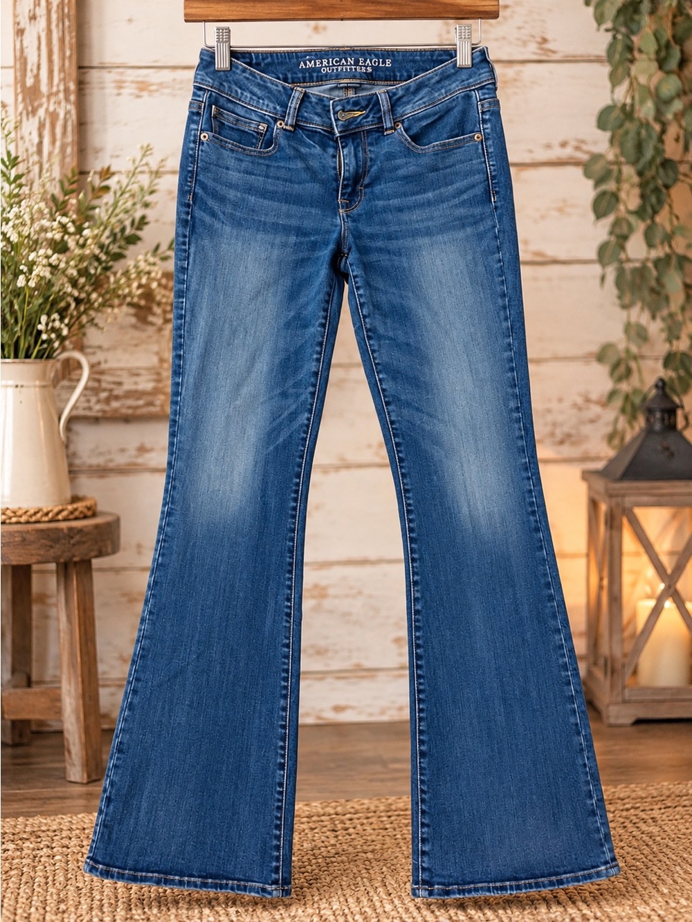American Eagle Kick Boot Flare Super Stretch Jeans – Size 10 Regular
